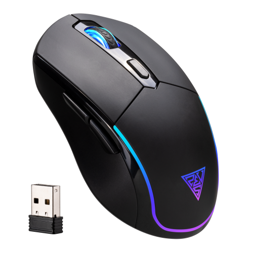 Gamdias Hades M2 RGB Aydınlatma Kablosuz 7 Tuşlu Gaming Mouse 4800DPI Siyah Mouse