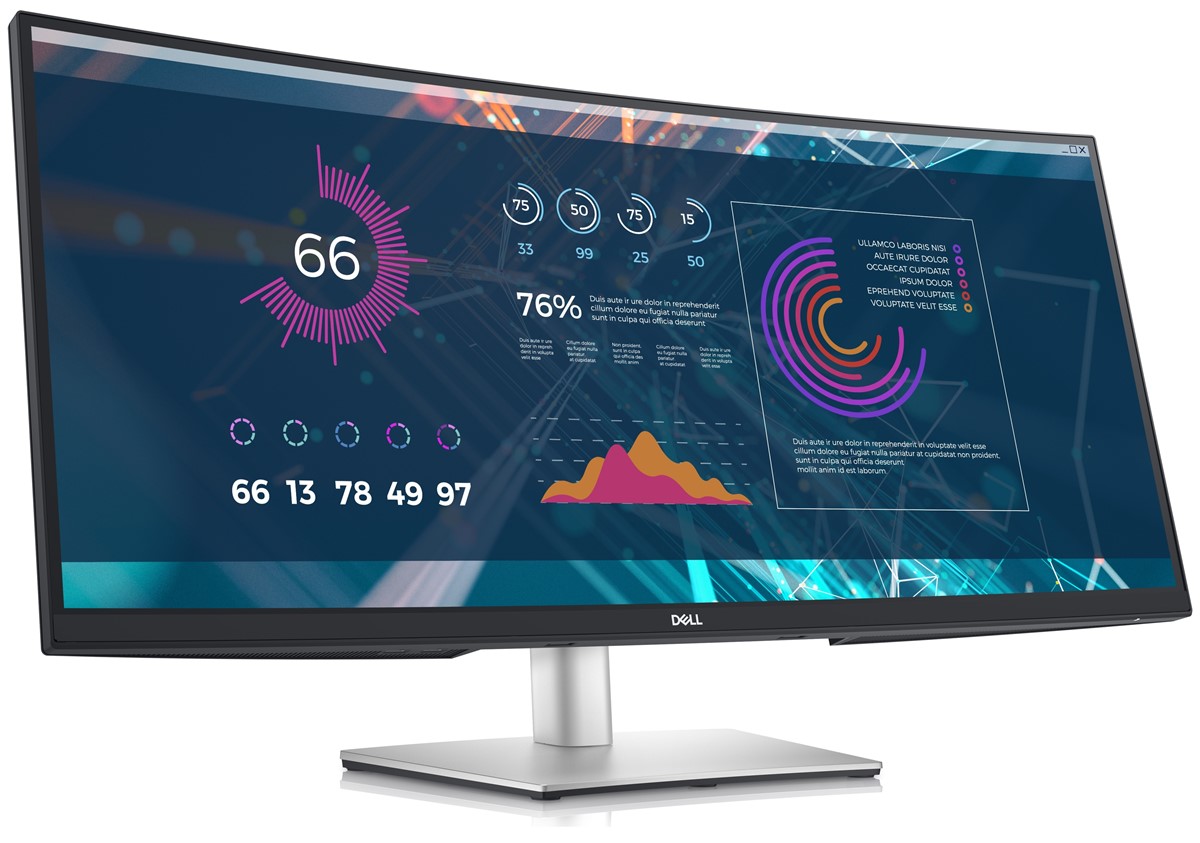 Dell P3421WM 34 Led Monitör 8Ms 60Hz 3440 x 1440 VESA 1x DP 1x HDMI