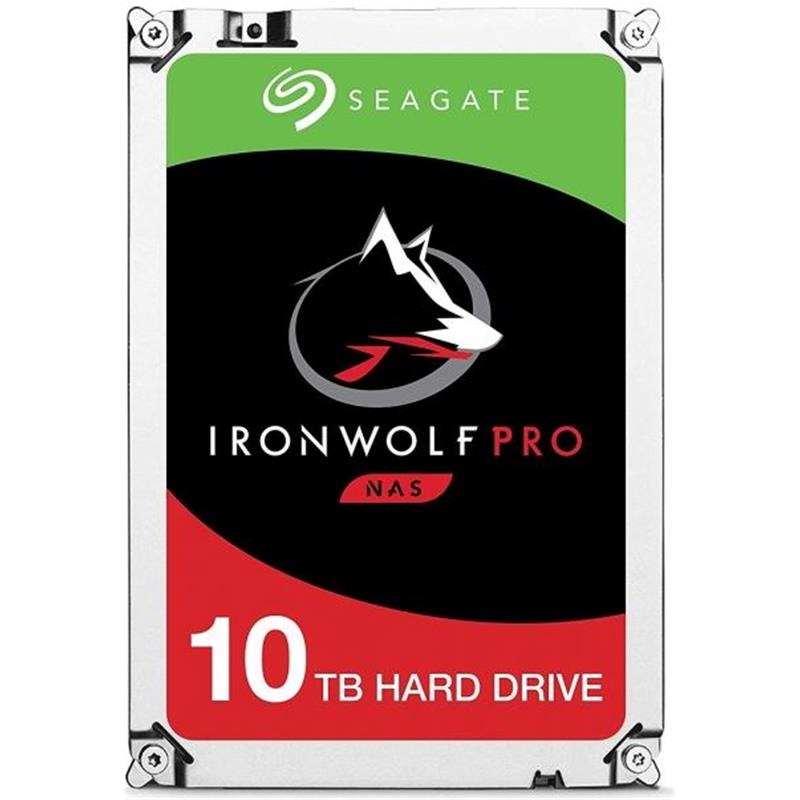 Seagate 10 TB 3.5 Ironwolf Pro Sata3 7200Rpm 256Mb ST10000NT001 Harddisk (Resmı Dıst Garantılı)