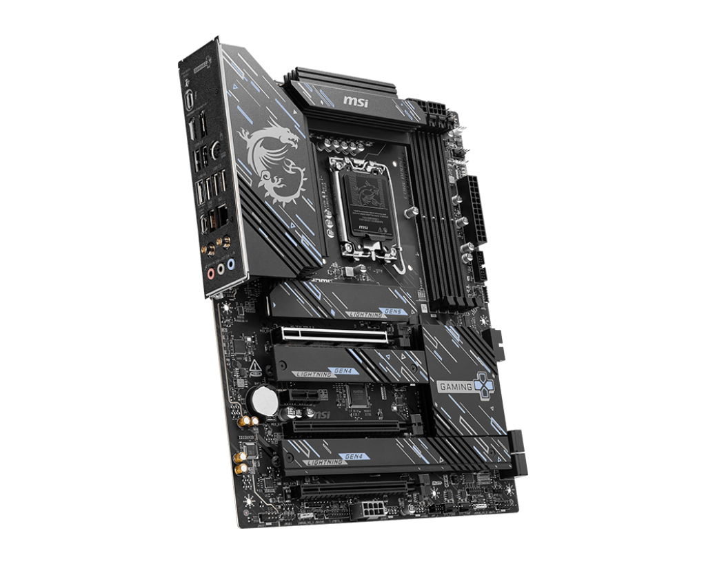 MSI Z890 Gaming Plus Wi-Fi Intel LGA1851 4xM.2 9200MHz DDR5 ATX Anakart