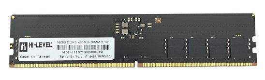 Hi-Level DDR5 16GB 4800 MHz CL40 HLV-PC38400D5-16G Ram