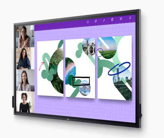 Dell 86 P8624QT 4K UltraHD Dokunmatik İnteraktif Ekran