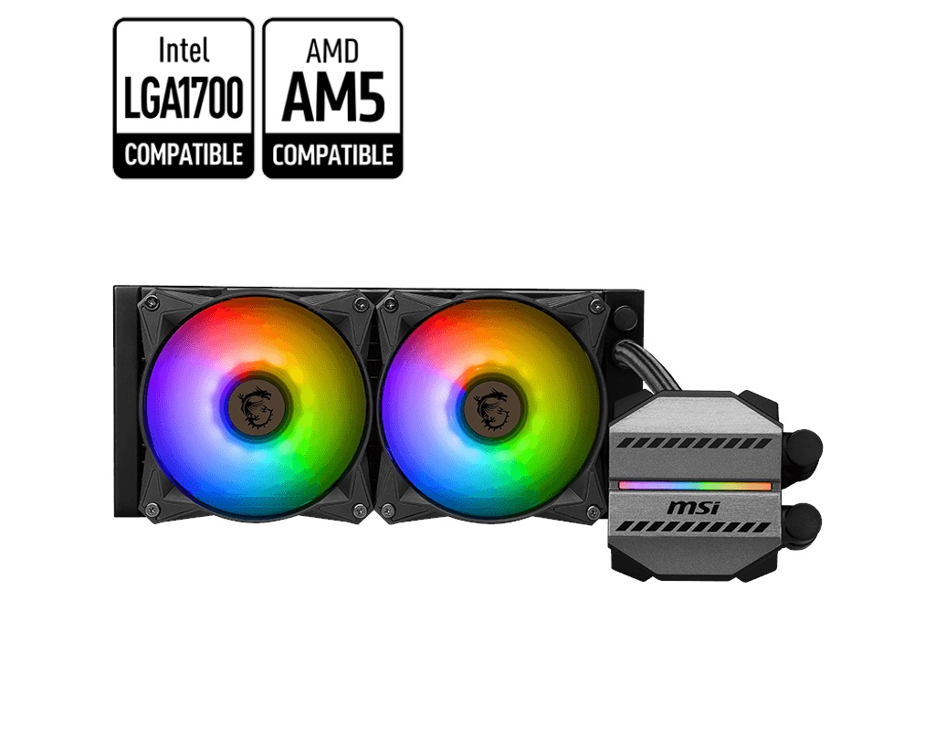 MSI Mag CoreLiquid M240 ARGB 240 mm İşlemci Sıvı Soğutucu