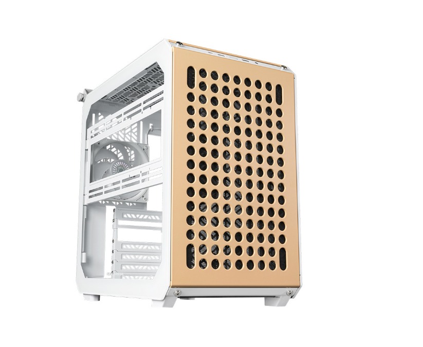 CM MasterBox Qube 500 TG 1x120mm Fanlı, Macaron Edition Modular MidTower Kasa