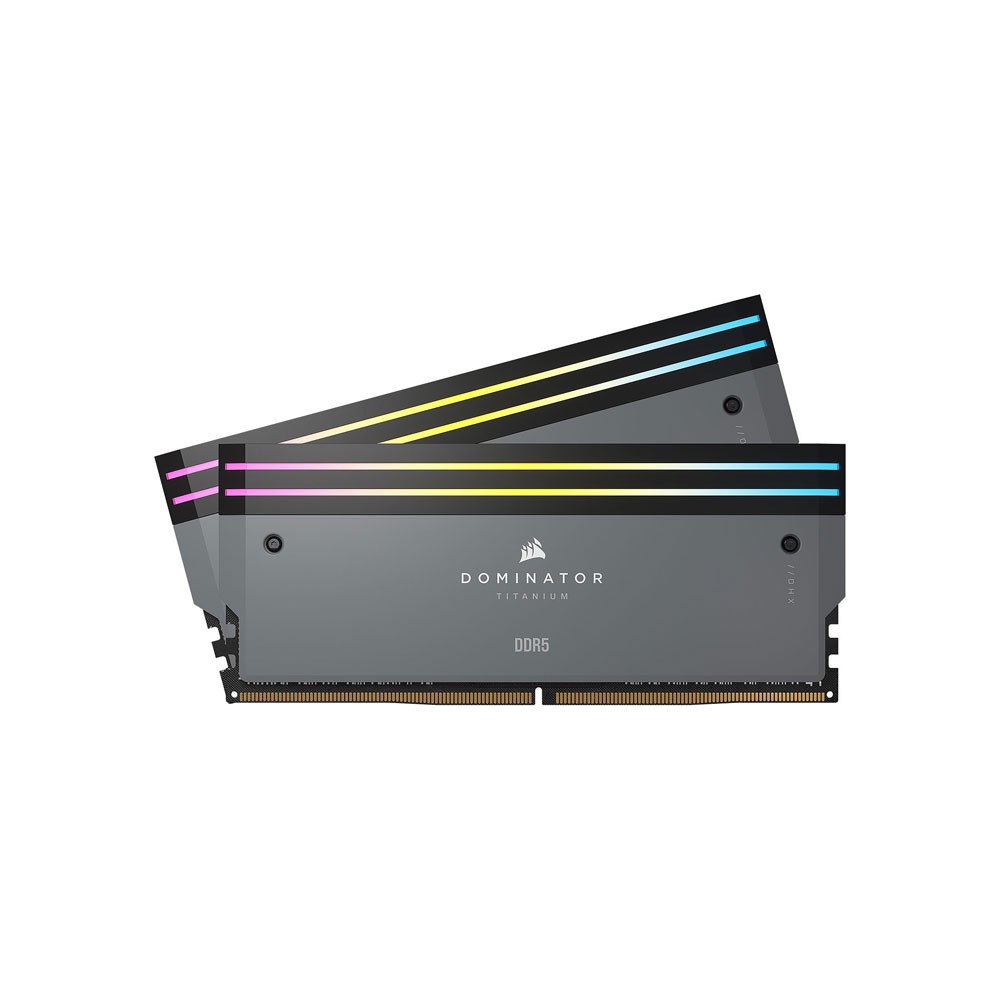 Corsair Dominator Titanium RGB 64GB(2x32) 6000MHz CL30 CMP64GX5M2B6000Z30 DDR5 Ram Bellek