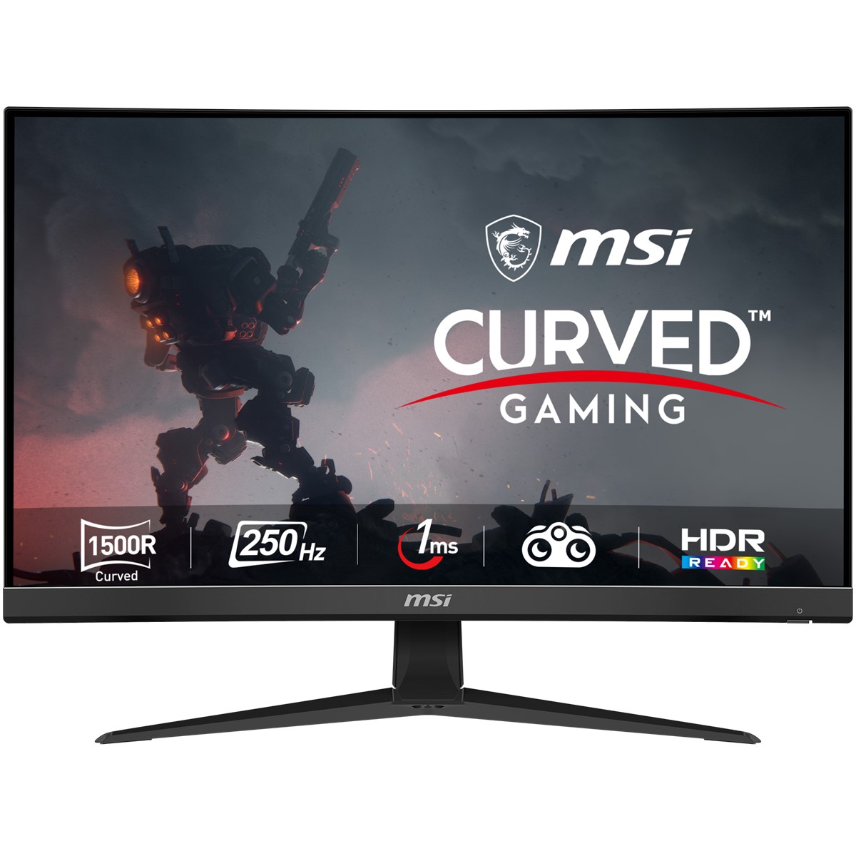 Msi G32C4X 31.5 Curved 1500R VA 1920X1080 (FHD) 16:9 250HZ 1MS FreeSync Premium Oyuncu Monitör
