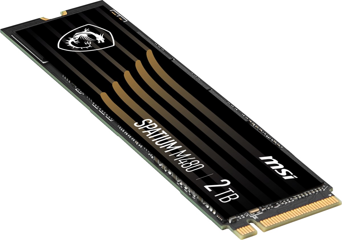 MSI Spatium M480 Pro 2TB Gen4  M.2 7400-7000Mbps SSD