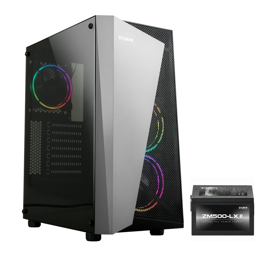 Zalman S4-PLUS 500W Atx Mid Tower Kasa
