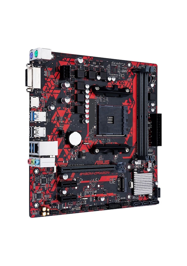 Asus B450M-DRAGON M.2 DDR4 S+V+GL AM4 Anakart