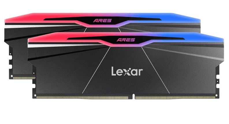 Lexar Ares RGB 48 GB (2x24) 7600 MHz CL38 LD5U24G76C38BR-RGD DDR5 Ram