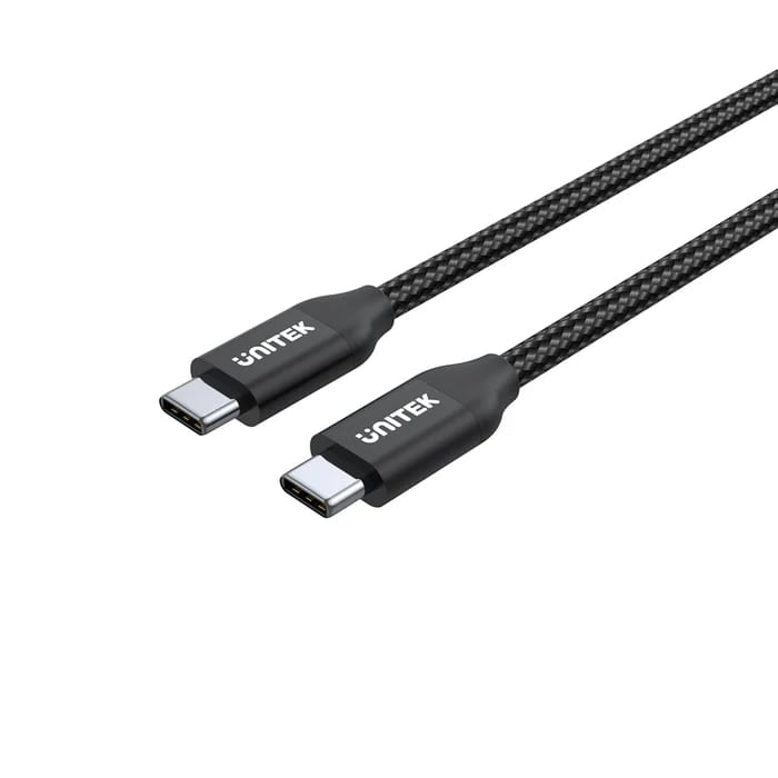 Unitek Type-C to Type-C (100W) 2Mt Hızlı Şarj Kablosu (C14059BK)