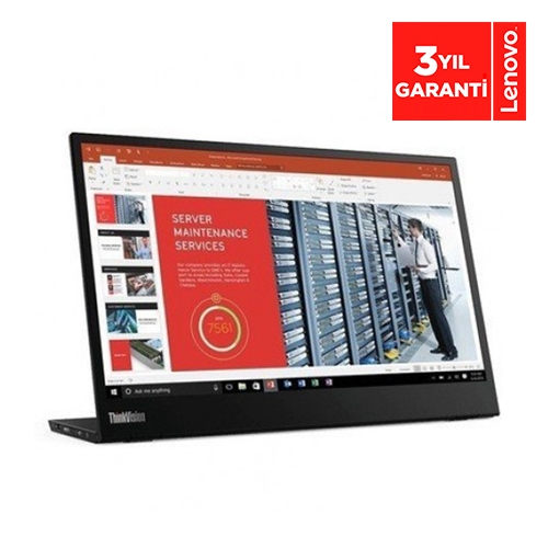 Lenovo ThinkVision M14 61DDUAT6TK 14 Full HD IPS 6MS USB-C Taşınabilir Monitör