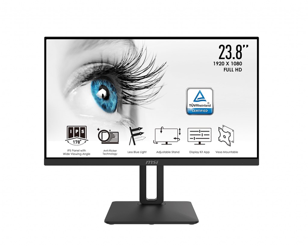 Msi Pro 23.8 MP242P IPS FHD 60HZ HDMI+D-Sub Pro Monitör