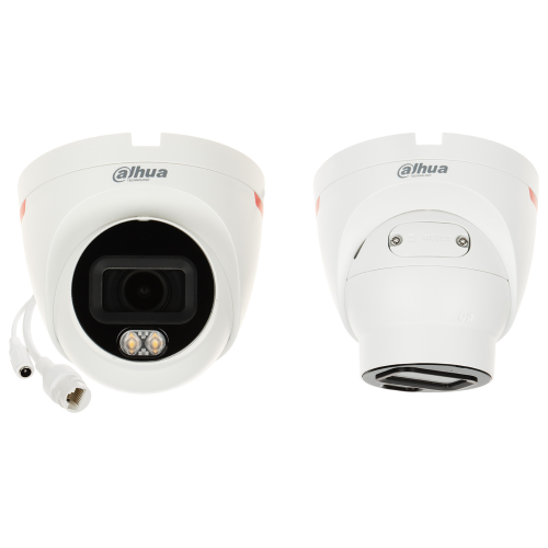 Dahua IPC-HDW2449TL-S-LED-PRO 4Mpix WizColor 2,8mm Lens H265+ 30Mt Gece Görüşü IP67 Dahili Mikrofon PoE Dome IP Kamera