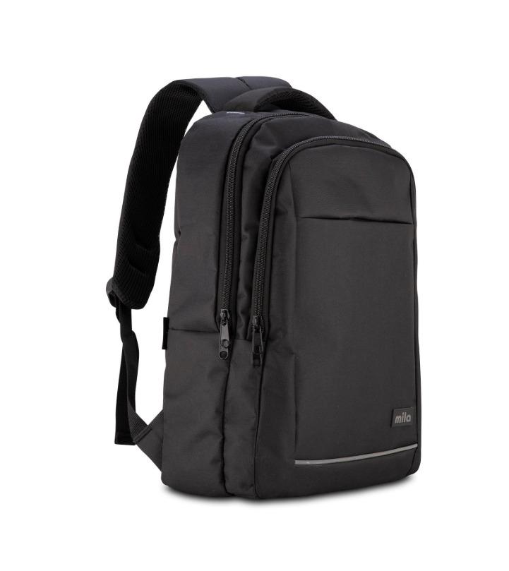 Classone 15,6 inch Uyumlu W500- Mila Siyah Sırt Çantası