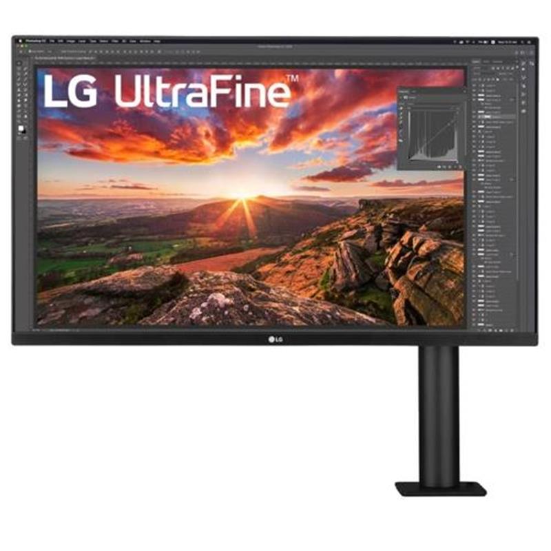 LG 31,5 32UN880P-B 5Ms 60Hz 4K HDMI DP TYPE-C FreeSync IPS Ergo Monitor