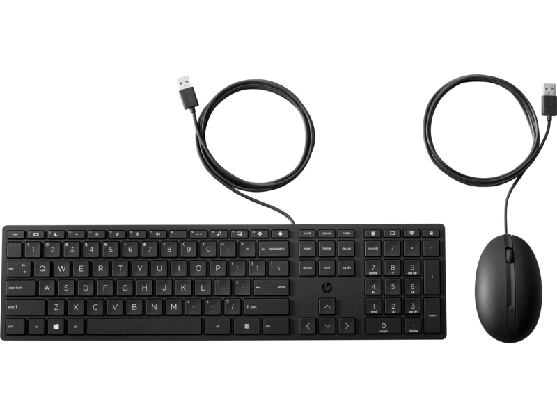 HP 9SR36AA Wred 320MK Combo Kablolu Klavye Mouse Seti