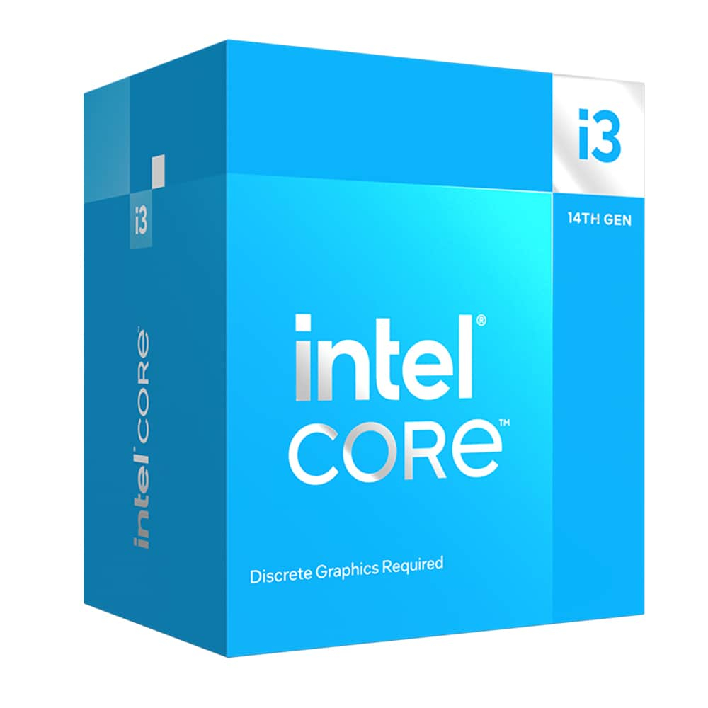 Intel İ3-14100F 3.50GHz 12MB 1700p 14. Nesil İşlemci