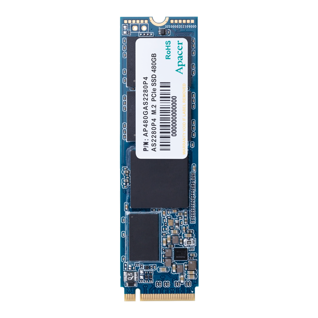 Apacer AP1TBAS2280P4-1 1TB M.2 3000-2000Mb/s NVMe SSD
