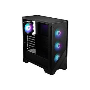 MSI MAG FORGE 320R AIRFLOW Temperli Cam 4x120mm ARGB Fan ATX Gaming Bilgisayar Kasas�