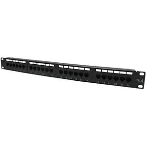 Codegen COD624�Cat6 1U UTP Patch Panel 24Port