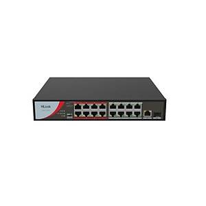 HiLook NS-0318P-130(B) 16 Port Gigabit Switch Y�netilemez Poe switch