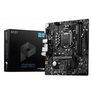 Ms� B560M PRO-E DDR4 4800(OC)Mhz HDMI M.2 mATX 1200P