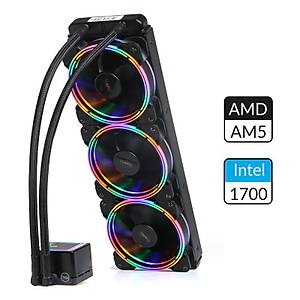 Dark DKCCW360 Aquaforce W360 360mm Sabit RGB LED'li S�v� So�utma