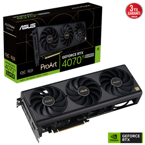 Asus PROART-RTX4070TIS-O16G 16Gb 256Bit GDDR6X Gaming Ekran Kart�