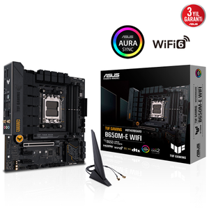 Asus Tuf Gaming B650M-E Wi-Fi AMD AM5 DDR5 Micro ATX Anakart