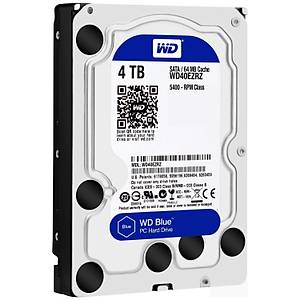 Western Digital Blue 3.5 Sata III 6Gb/s 4TB 64MB WD40EZAZ HDD & Harddisk