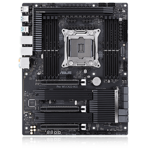 Asus Pro WS C422-Ace Intel C422 LGA2066 DDR4 2933 3  x M.2 USB3.1 Com 2 Adet Lan Atx Anakart