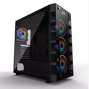 Power Boost X-59 USB 3.0 Tempered Glass 4 x Rainbow Bilgisayar Kasas�