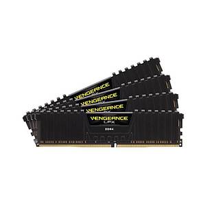 Corsair CMK64GX4M4B3200C16 16GB (4X16GB) DDR4 3200MHz CL18 Vengeance Black LPX So�utuculu DIMM Bellek Ram