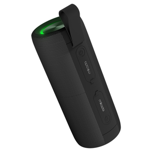 M�kado MD-51BT 20W Ta��nabilir AUX/BT/TF/TWS RGB I��kl� 1800mAh + 1800mAh IPX66 Su Ge�irmez M�knat�sl� Ayr�labilir 2 Par�a Siyah Bluetooth Speaker