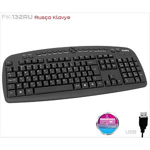 Frisby FK-132RU Rus�a Q Multimedya Kablolu Klavye
