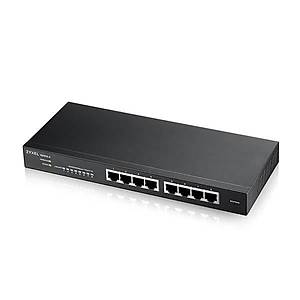 Zyxel NebulaFlex GS1915-8 8Port 100/1000 Y�netilebilir Gigabit PoE Switch