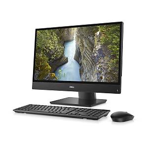 Dell Pc Optiplex 5270 Aio i5-8GB-256SSD-T-W 5270 Aio i5-9500 8G 256G SSD 21.5 Dokunmatik W10Pro F Klavye All In One Bilgisayar