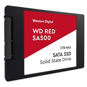 WD Red SA500, WDS100T1R0A, 1TB, 560/530, SERVER ve NAS i�in Enterprise, 2,5" SATA, SSD