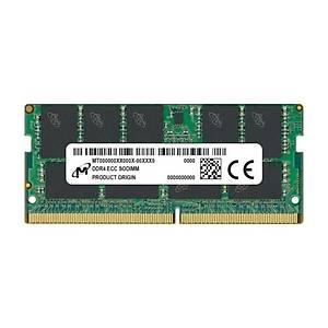 Crucial NTB 16GB 3200Mz D4 ECC MTA9ASF2G72HZ-3G2B2 Bellek Ram