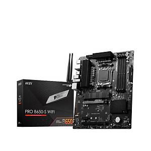 MSI Mb Pro B650-S Wi-Fi 6e AMD AM5 DDR5 7200MHZ(OC) ATX Anakart