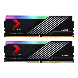 PNY XLR8 MD32GK2D5640040MXRGB Gaming Mako Epic-X RGB 32GB (2x16GB) 6400MHz CL40 DDR5 Gaming Ram