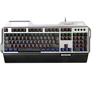 Rush Revolver RK844 Mavi Switch Oyuncu Gaming Tam Mekanik Klavye