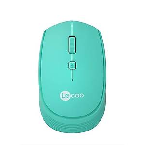 Lenovo Lecoo WS202-T USB Kablosuz Turkuaz Mouse