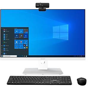 Msi Modern AM241TP 11M-238TR 23.8 Led 1920X1080 (FHD) Dokunmatik i7-1165G7 16GB DDR4 512GB SSD W10PRO Ergonomik Beyaz Aio Pc All In One Bilgisayar