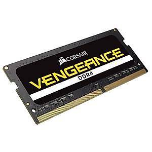 Corsair CMSX64GX4M2A2666C18 64GB (2X32GB) DDR4 2666MHz CL18 Vengeance Siyah Notebook SODIMM Bellek Ram