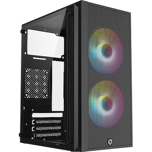Frisby FC-8970G 300W 2X Rainbow Fan Mini Tower Gaming Siyah Kasa