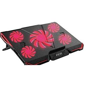 Inca Arrax INC-619TGS 5xFan 2X Usb Led Notebook So�utucu