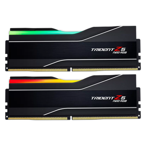 GSkill TZ5 Neo RGB Siyah 128GB DDR5 6000Mhz F5-6000J3444F64GX2-TZ5NR CL34 AMD EXPO Dual Bellek Kiti Ram