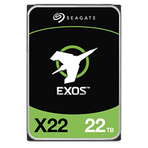 Seagate Exos X22 ST22000NM001E SATA 3.0 7200 RPM 22 TB Harddisk